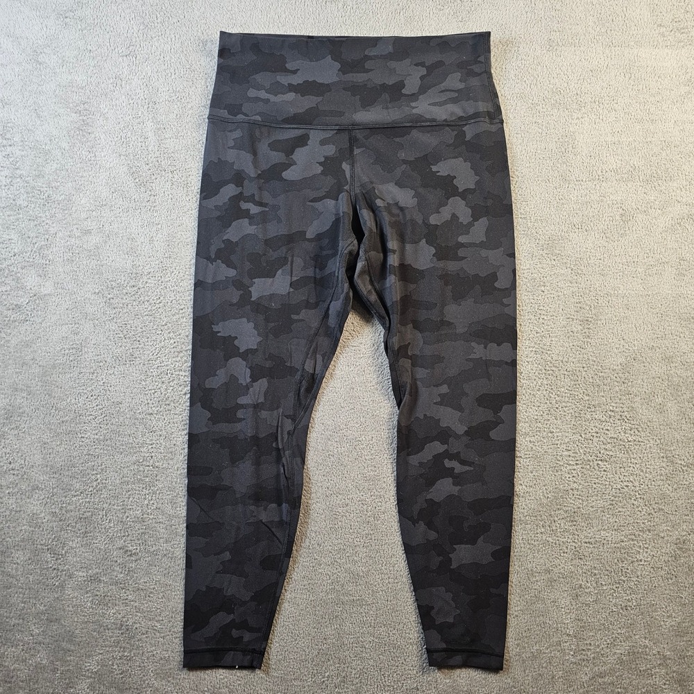 Lululemon‎ Align High-Rise Pant 28 Heritage 365 Camo Deep Coal Multi Size 16